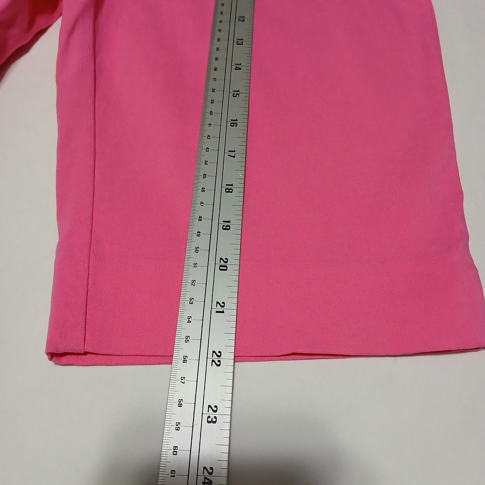 Ruby Rd Womens Hot Pink Slimming Contour Waistband Shorts Size 6‎ 47107 RP - Picture 8 of 10